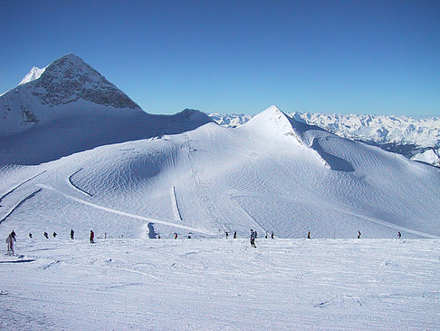 Blick auf den Berg Foto 