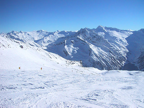 Blick über die Tiroler Berge Fotos