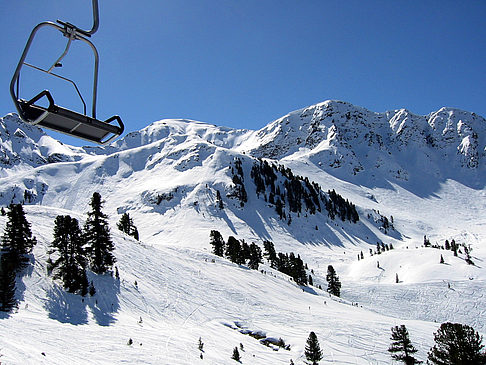 Foto Stubaier Alpen vom Sessellift - Oetz